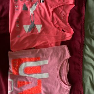 Girls Under Armour Tee and Tank Top